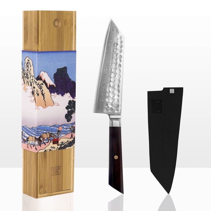 KOTAI Kökskniv - Bunka Santoku Damaskus Multi-purpose Kniv
