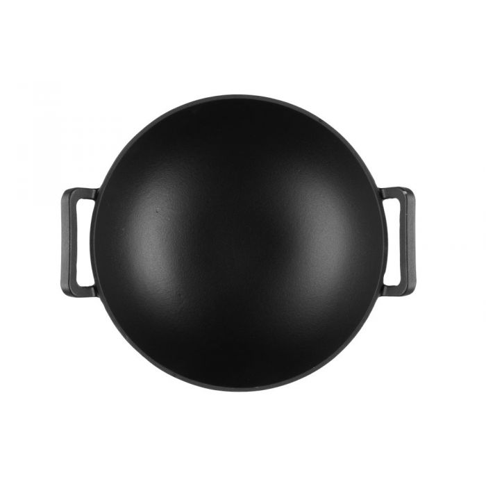 Wokpanna gjutjärn 30 cm