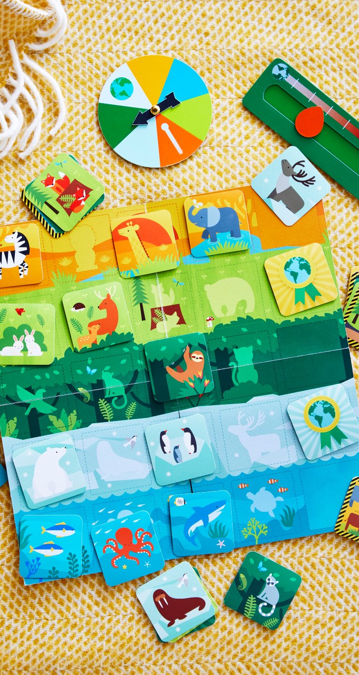 petit collage Spel- Bees Trees Seas and Me