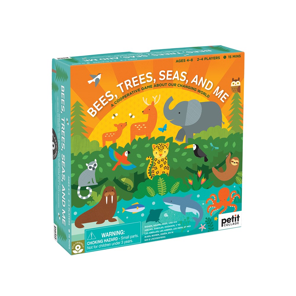 petit collage Spel- Bees Trees Seas and Me