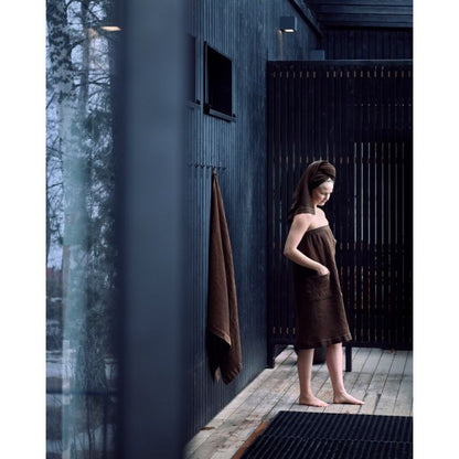Omlotthandduk Kenno 85x145 cm brun
