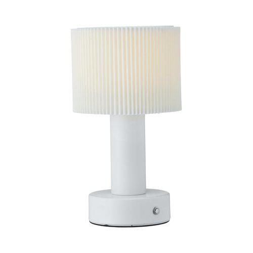 Tiara bordslampa Laddbar vit