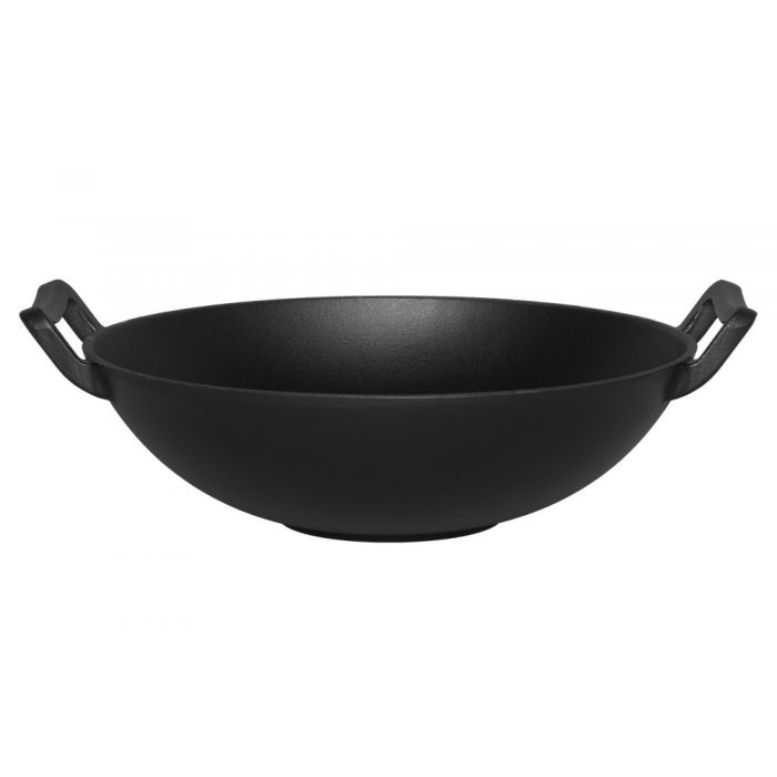 Wokpanna gjutjärn 30 cm