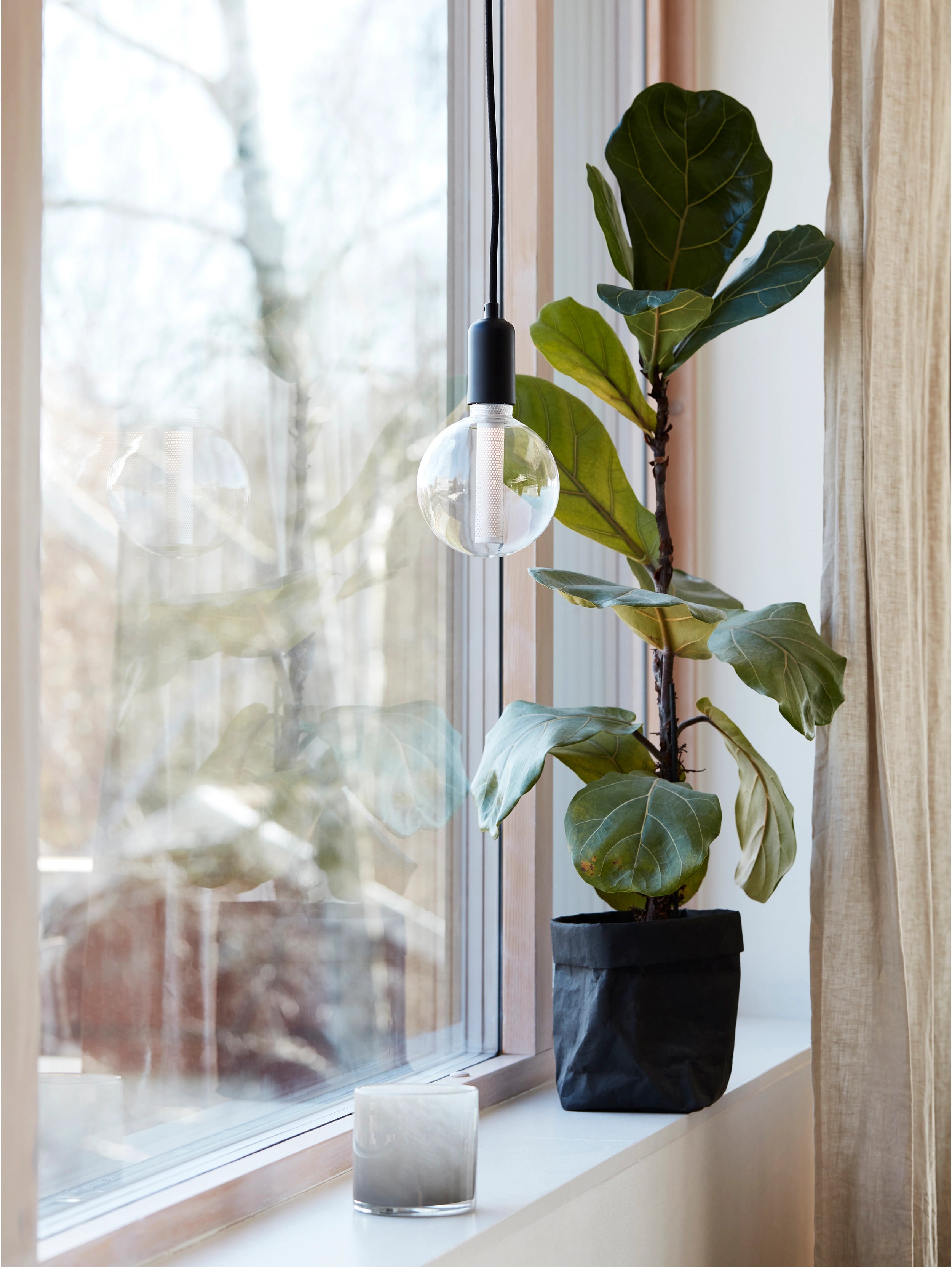 Pr home Column fönsterlampa Silver