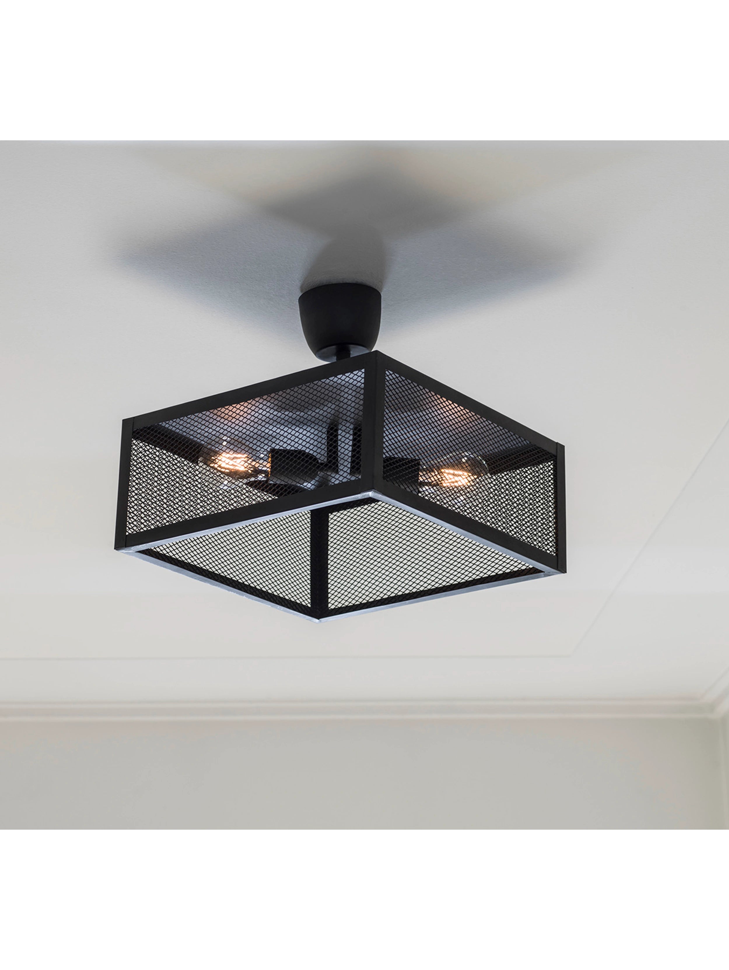 Pr home Grid plafond Svart 35cm
