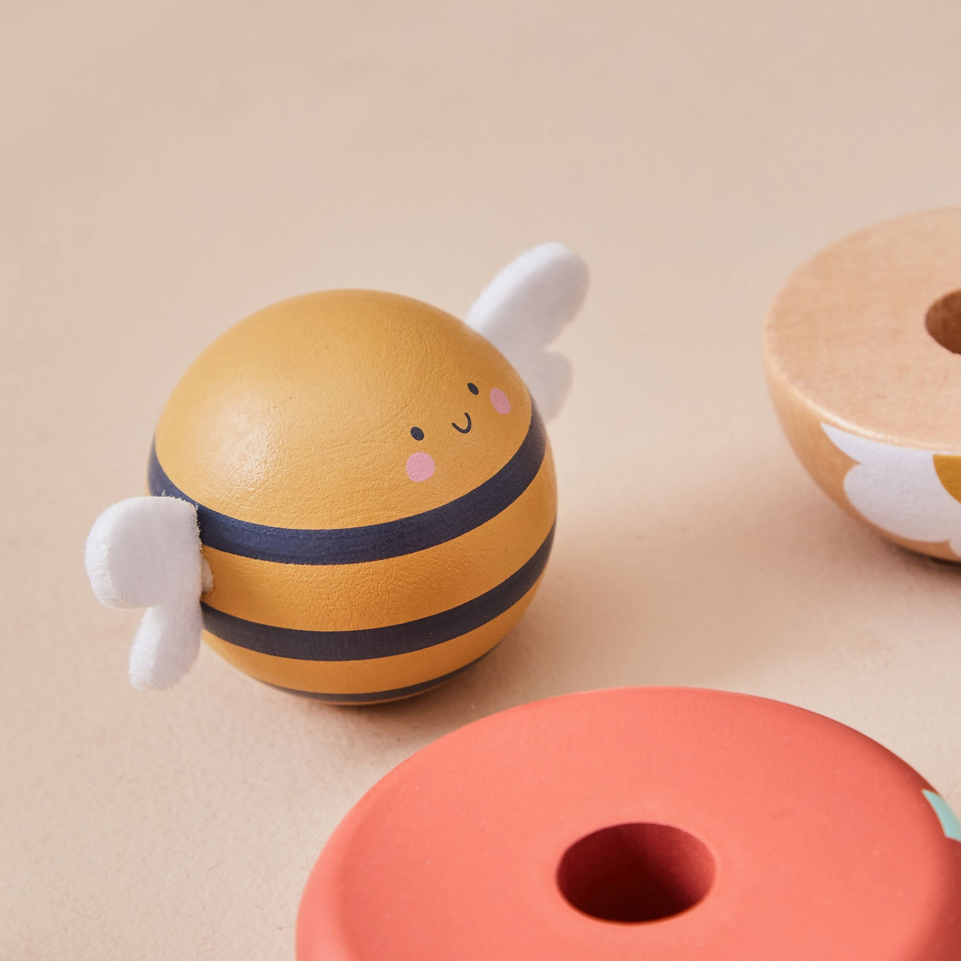 Just Bee Kids Träbistaplingsleksak