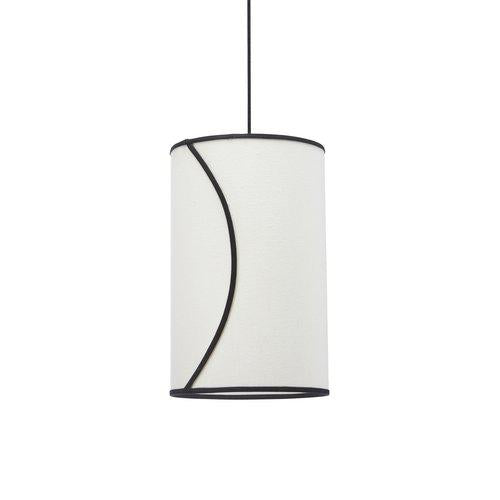 Ava takskärm Offwhite/svart 25cm
