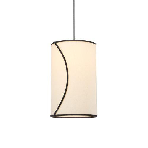 Ava takskärm Offwhite/svart 25cm