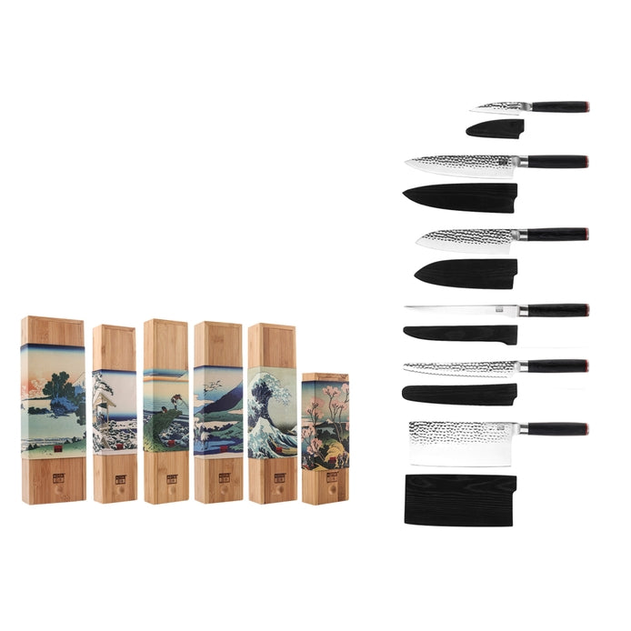 KOTAI Komplett knivset i 6 delar - Pakka Collection