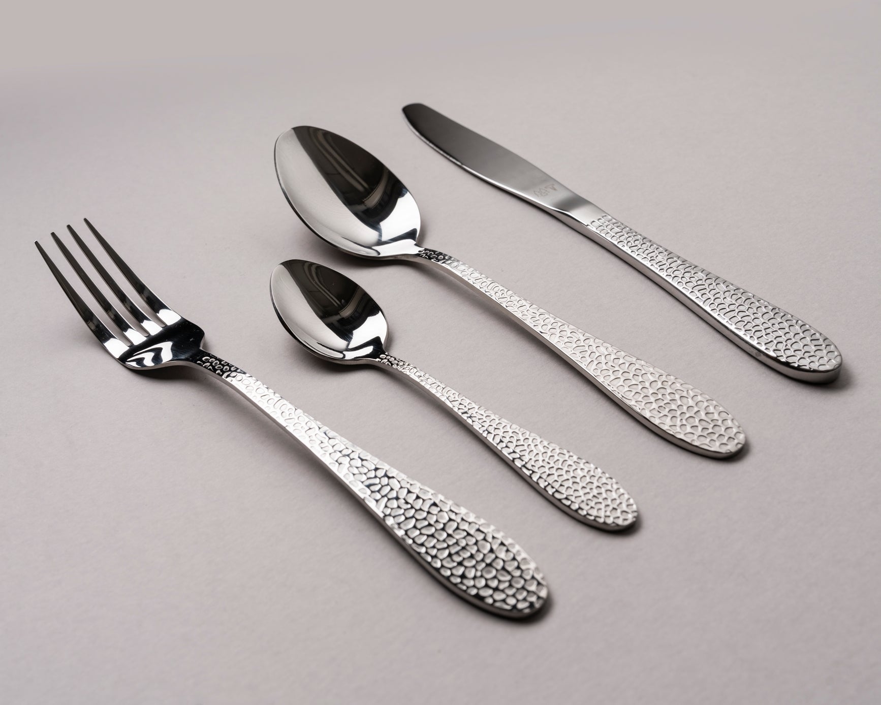 Vargen & thor GRÅFOT – Bestickset, 16 delar, Silver