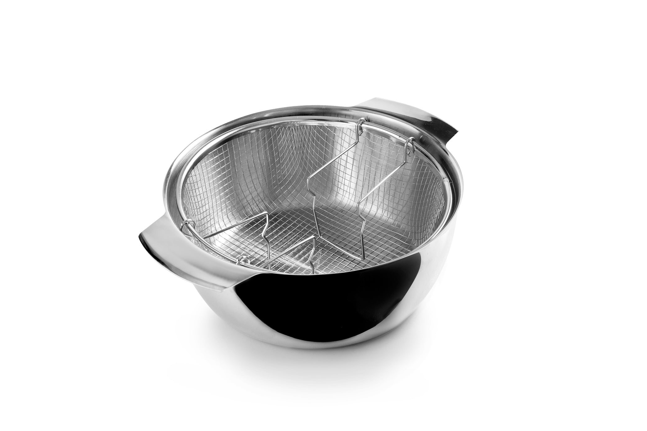 IBILI - 24 cm induktionsfritös med korg