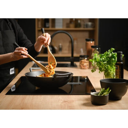 Wokpanna gjutjärn 30 cm