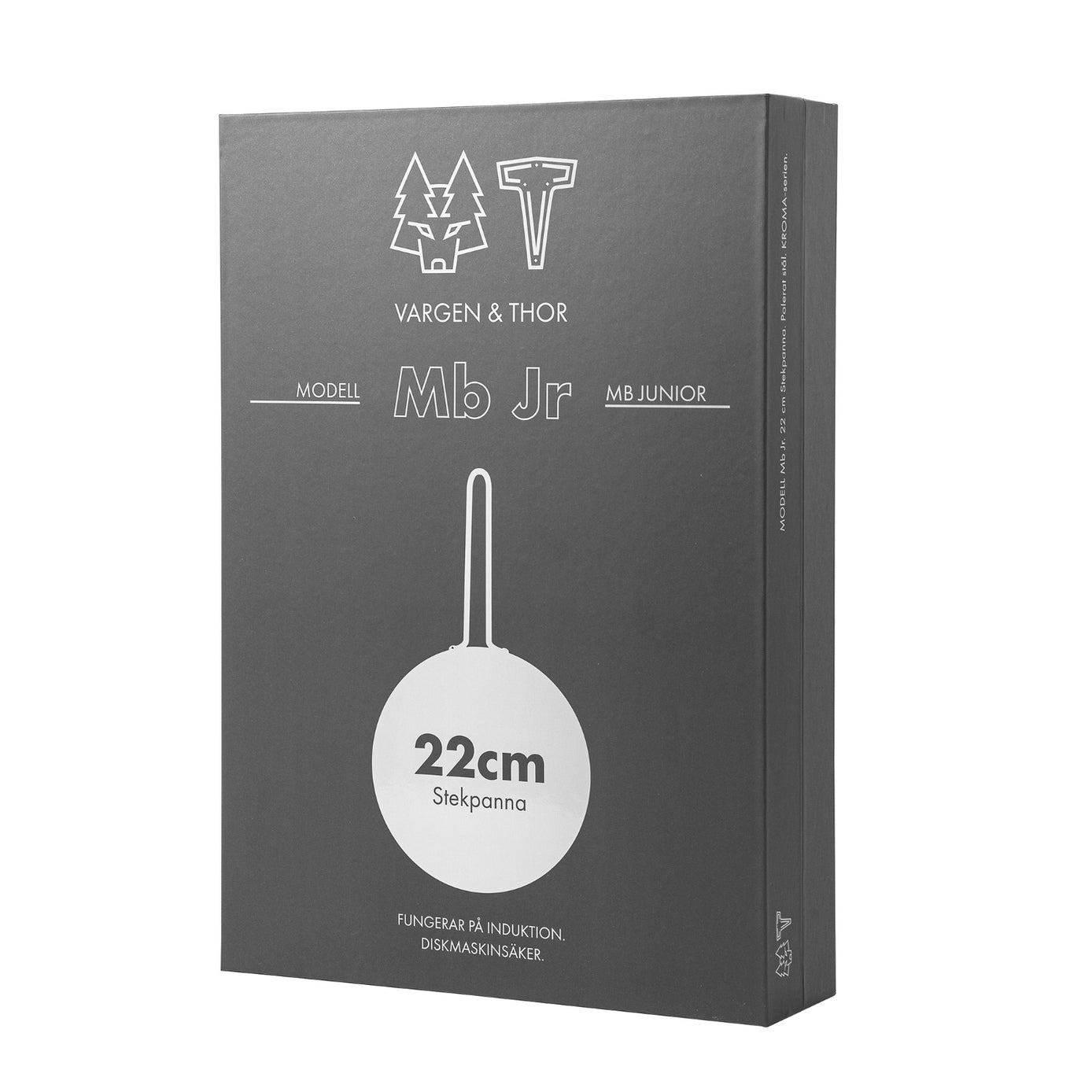 Vargen & thor MODELL Mb Jr – Stekpanna 22 cm, Polerat stål