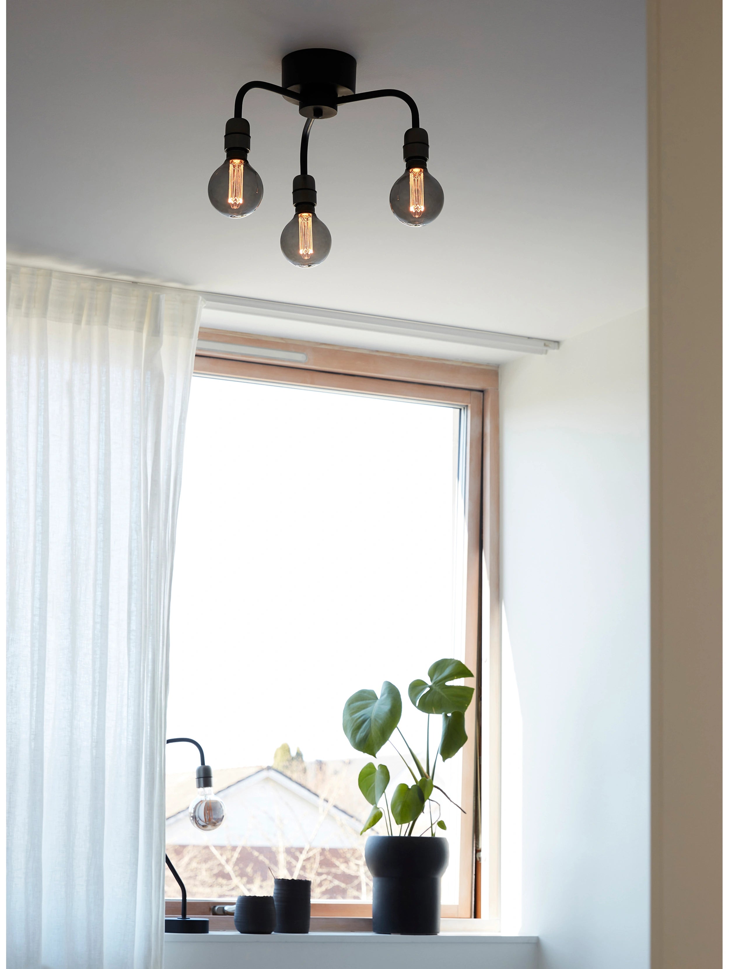 Pr home Loft plafond Svart