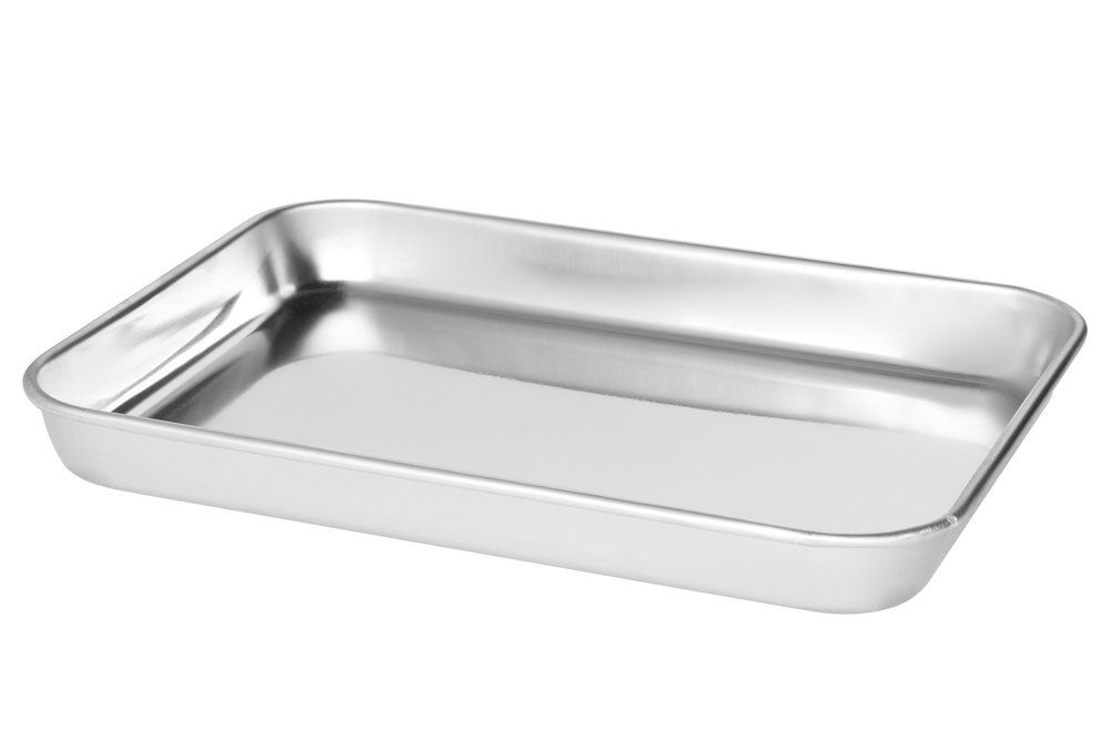 Maku Gastro bricka, rostfritt stål 40x30x2,5 cm