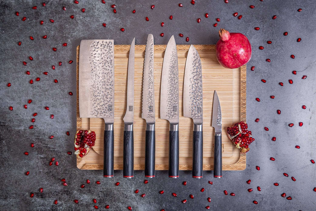 KOTAI Komplett knivset i 6 delar - Pakka Collection