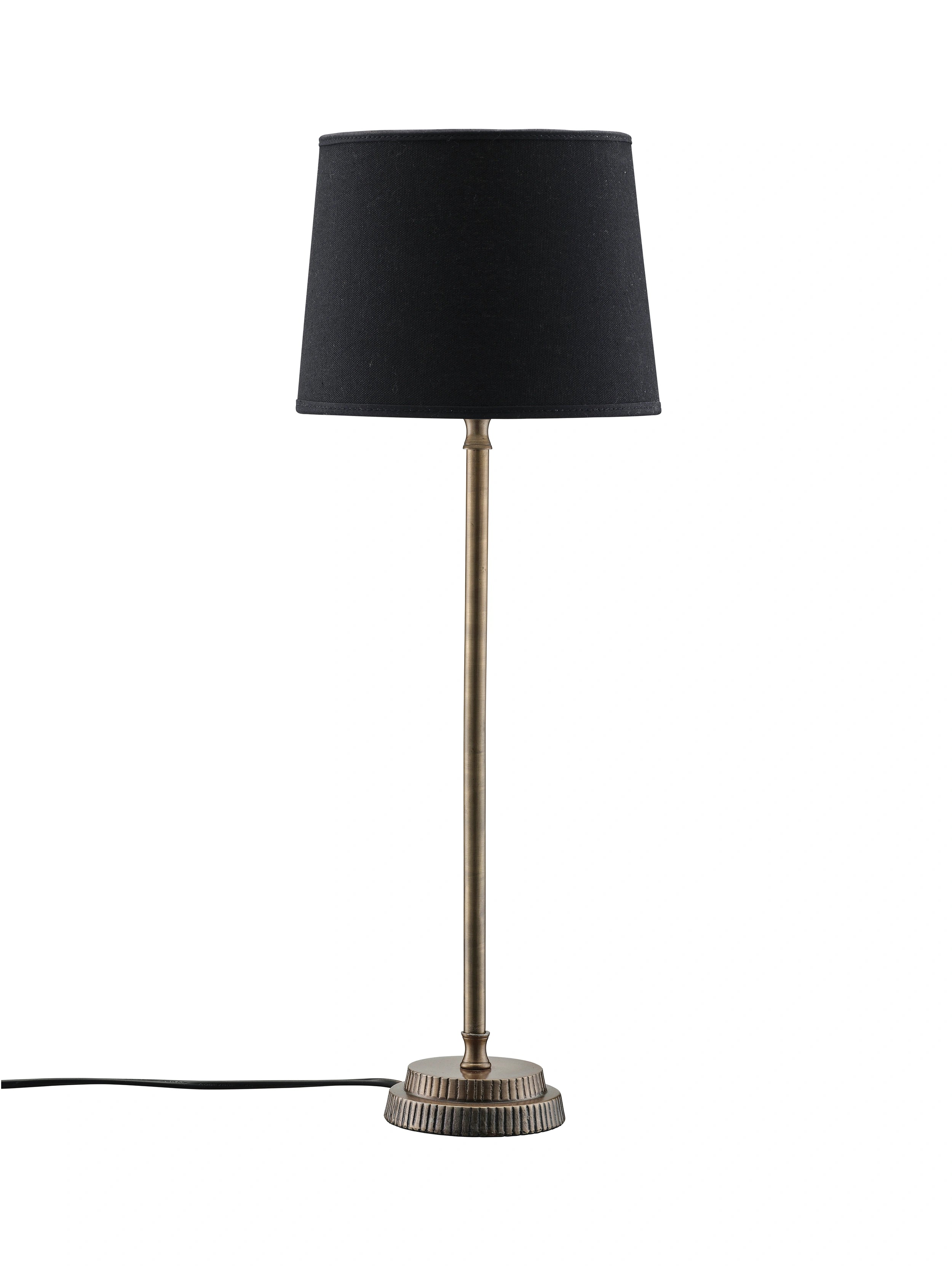 Pr home Kent bordslampa med svart skärm