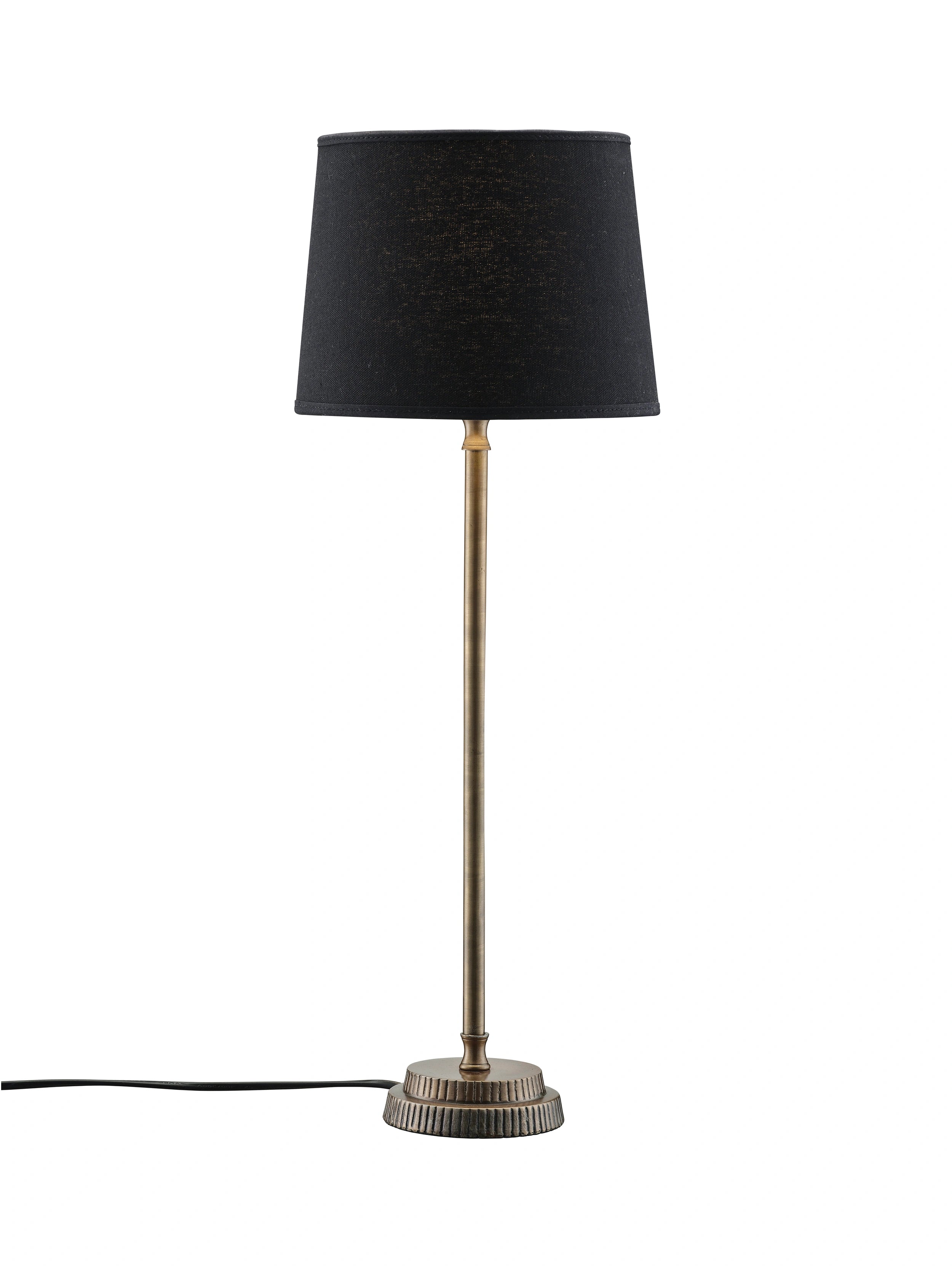 Pr home Kent bordslampa med svart skärm