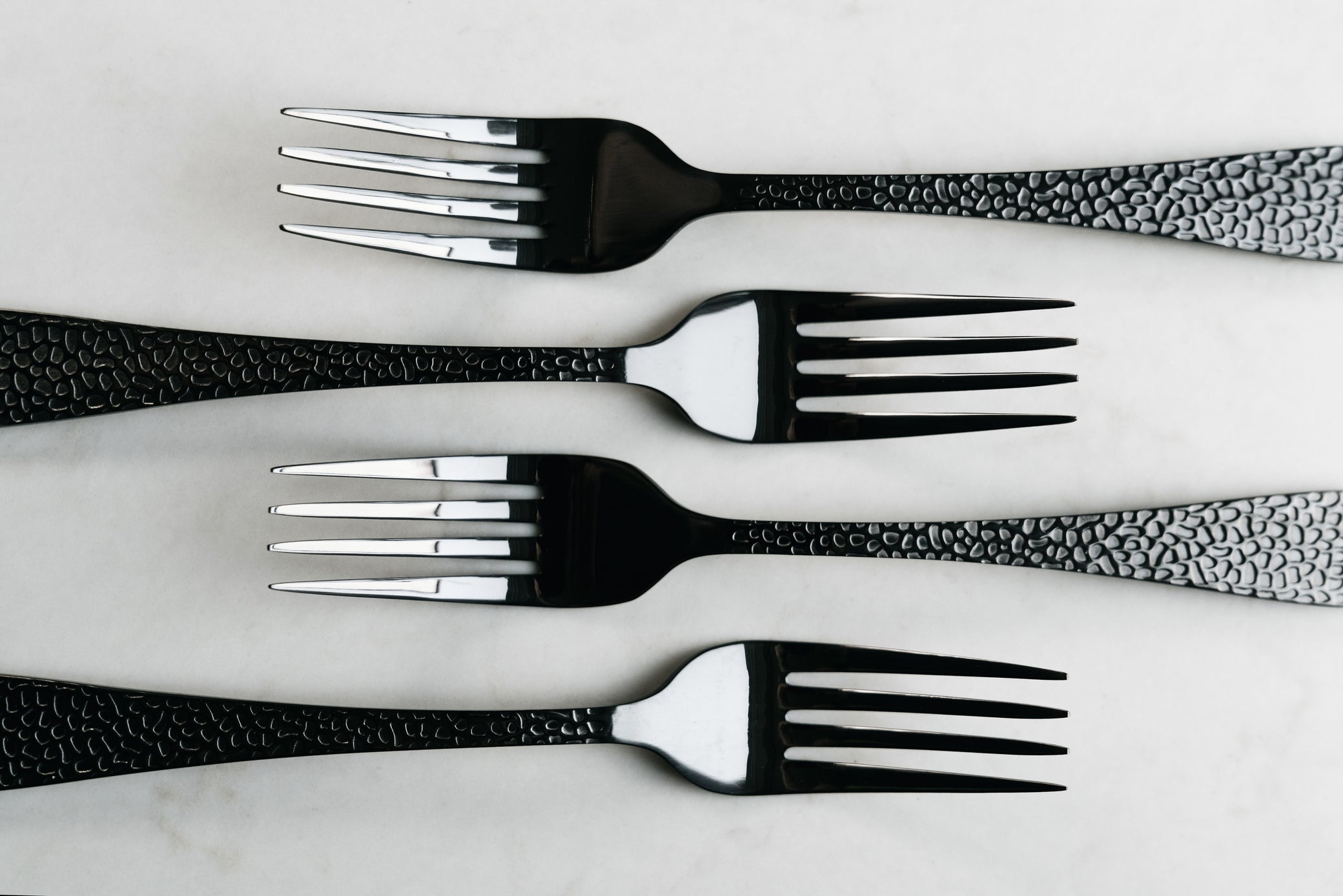 Vargen & thor ONYX - Bestickset, 16 delar, Svart