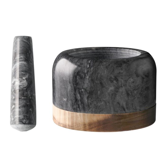 Murbruk marmor svart 14 cm