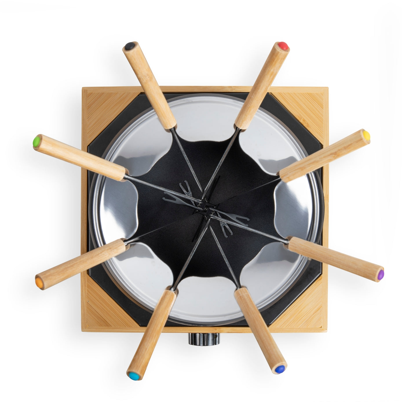 Livoo Bambu elektrisk fondue set