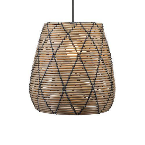 Lollo Takskärm Natur/svart 38cm