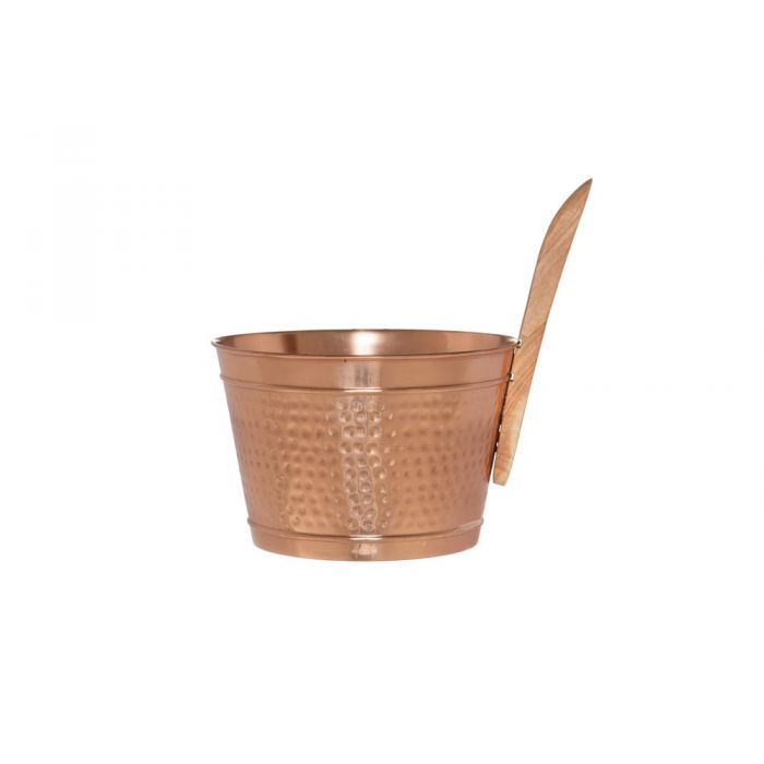 4 living collection Bastu hink  4 L koppar