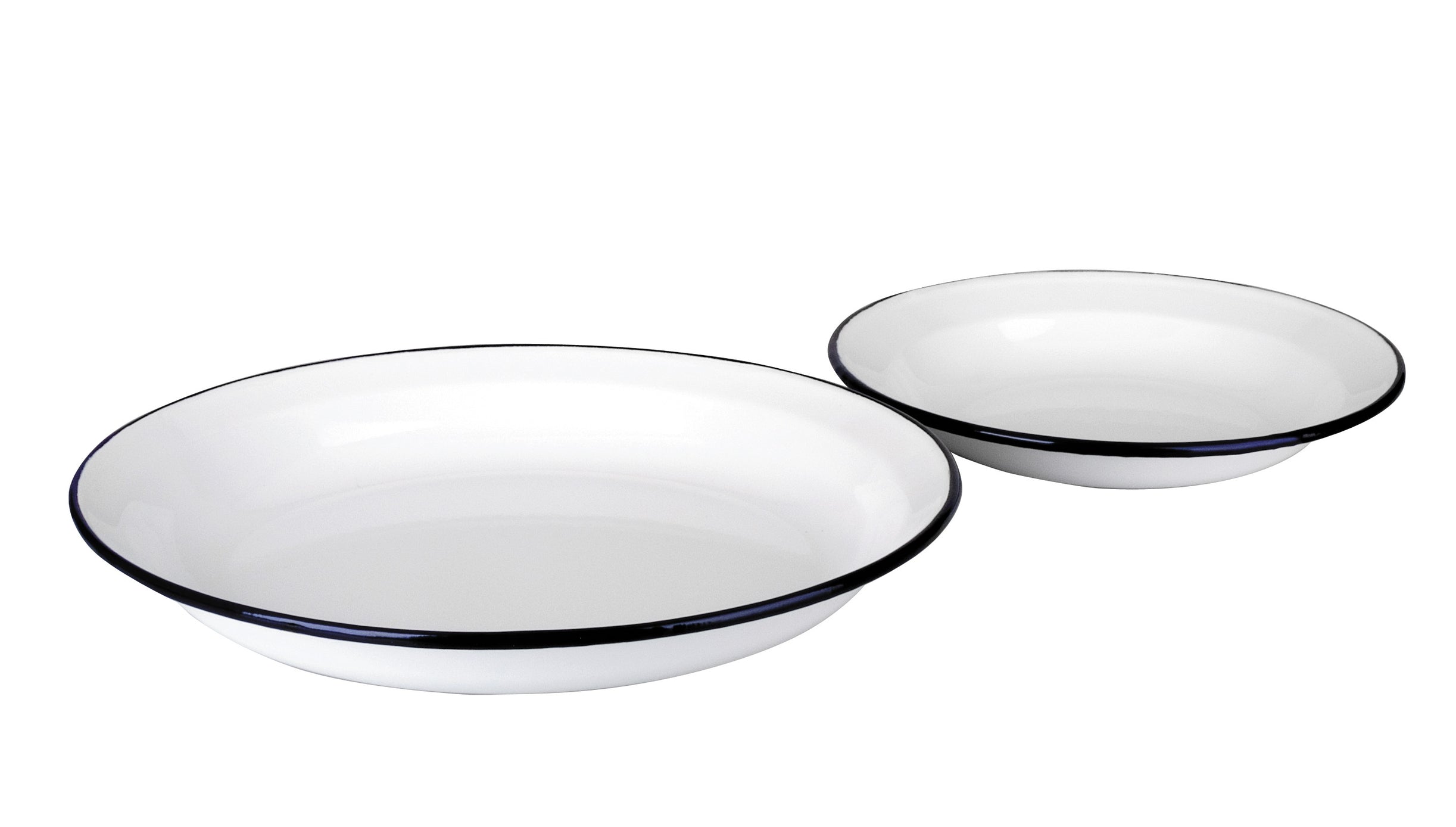 IBILI - Djup vit tallrik 22 cm