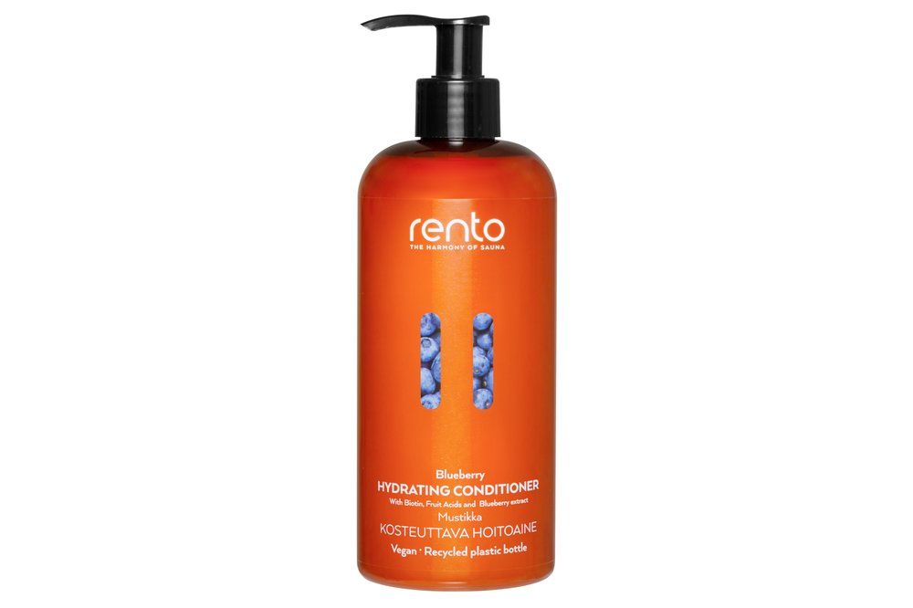Rento Fuktighetsgivande balsam med blåbär 400 ml display
