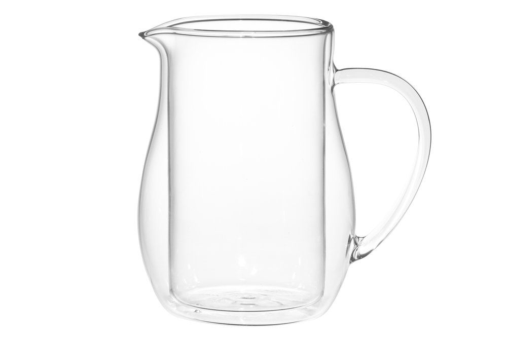 Maku kanna av glas dubbla lager