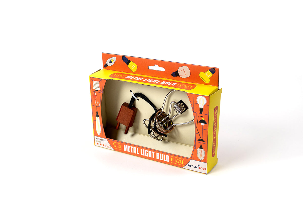 Pussel Metall Glödlampa