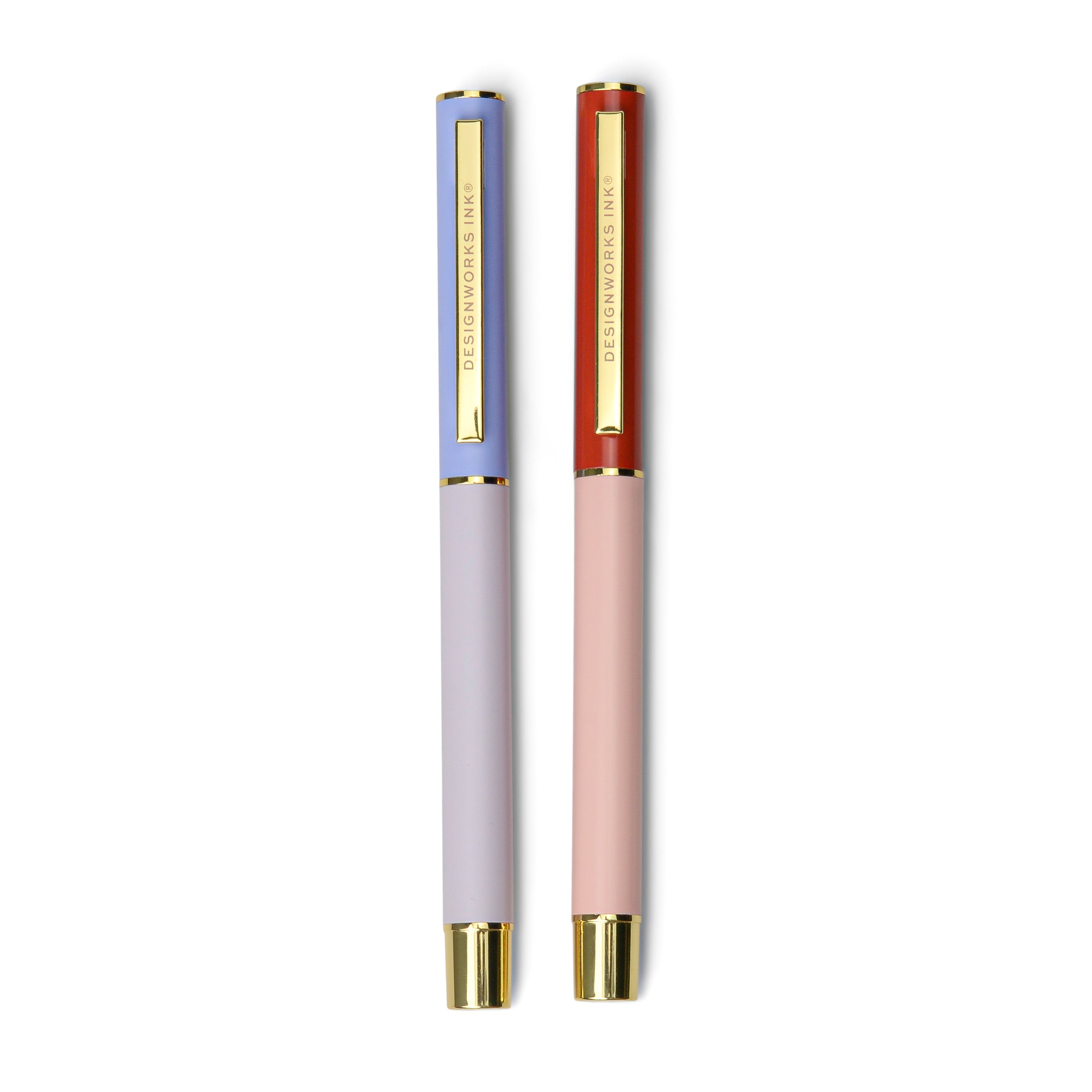 Pennor Color Block Lavedel & Blekrosa