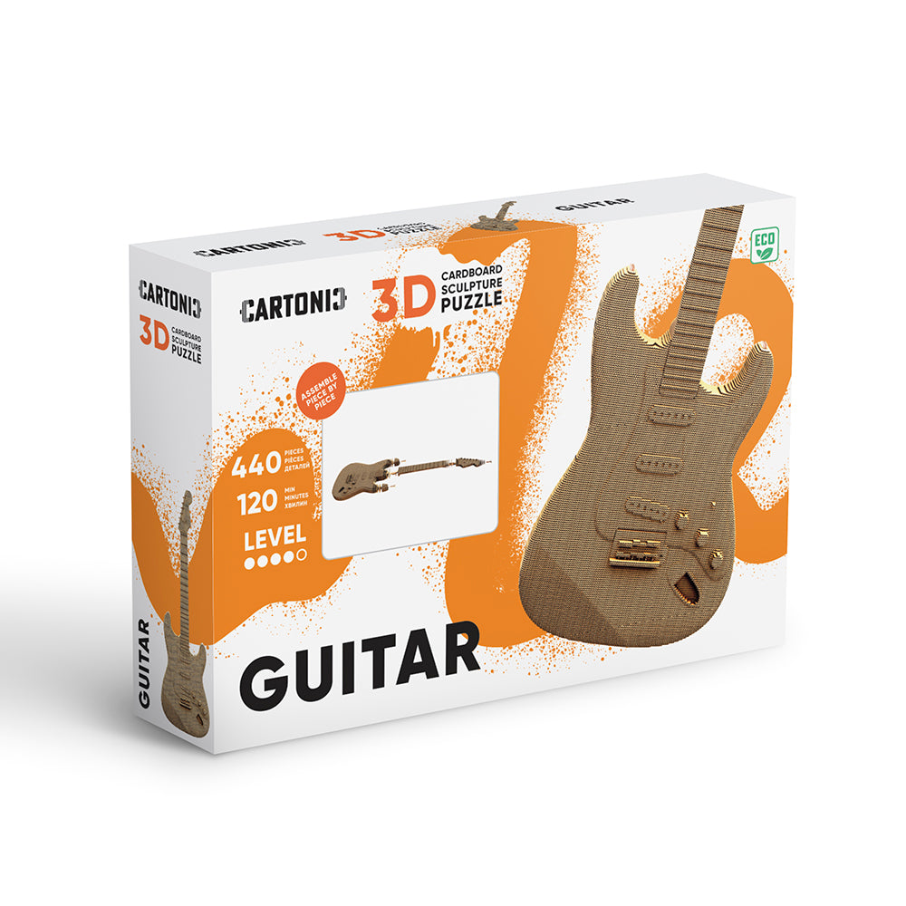 Cartonic 3D Pussel GITARR