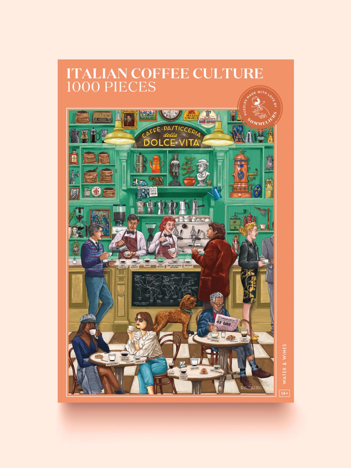 Kaffepussel - Italiensk Kaffekultur