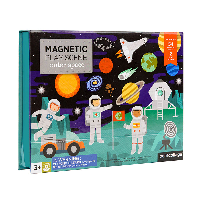 Petit collage Magnetiskt Lekset Rymden
