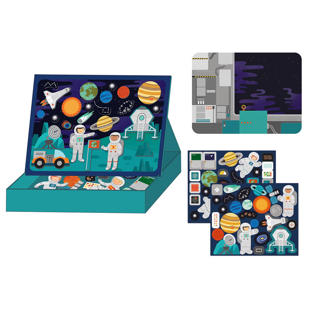 Petit collage Magnetiskt Lekset Rymden