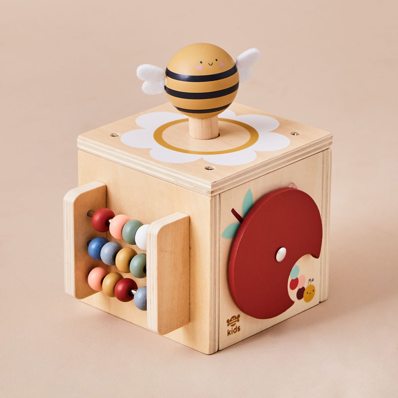 Just Bee Kids Mini Aktivitetskub i trä