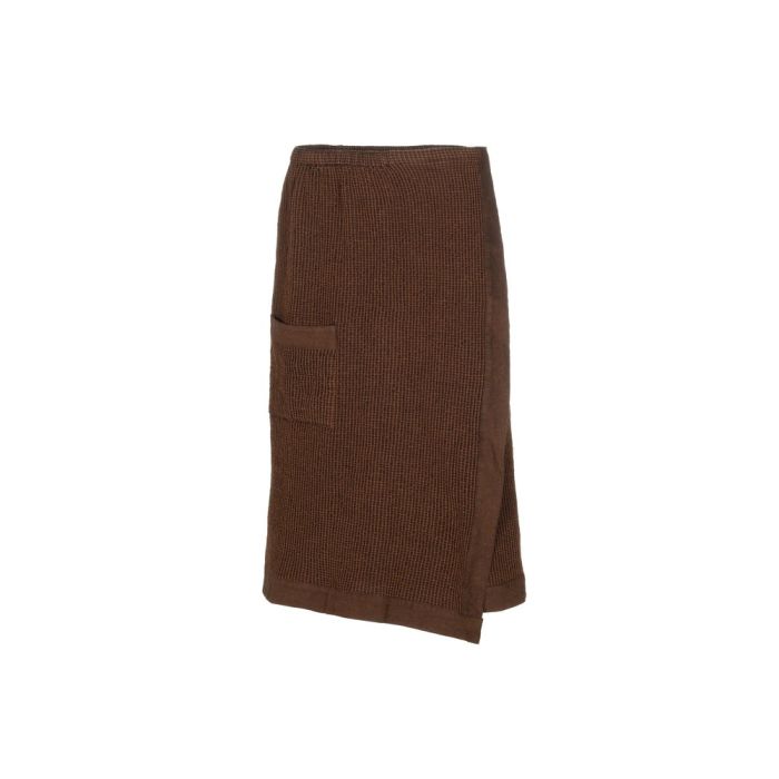 Rygghandduk Kenno 70x145 cm brun