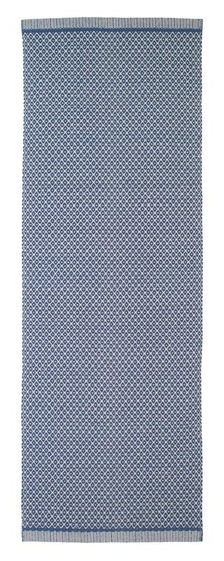 Aspegren Denmark Mattor - Blå Rhombe 70x130 cm