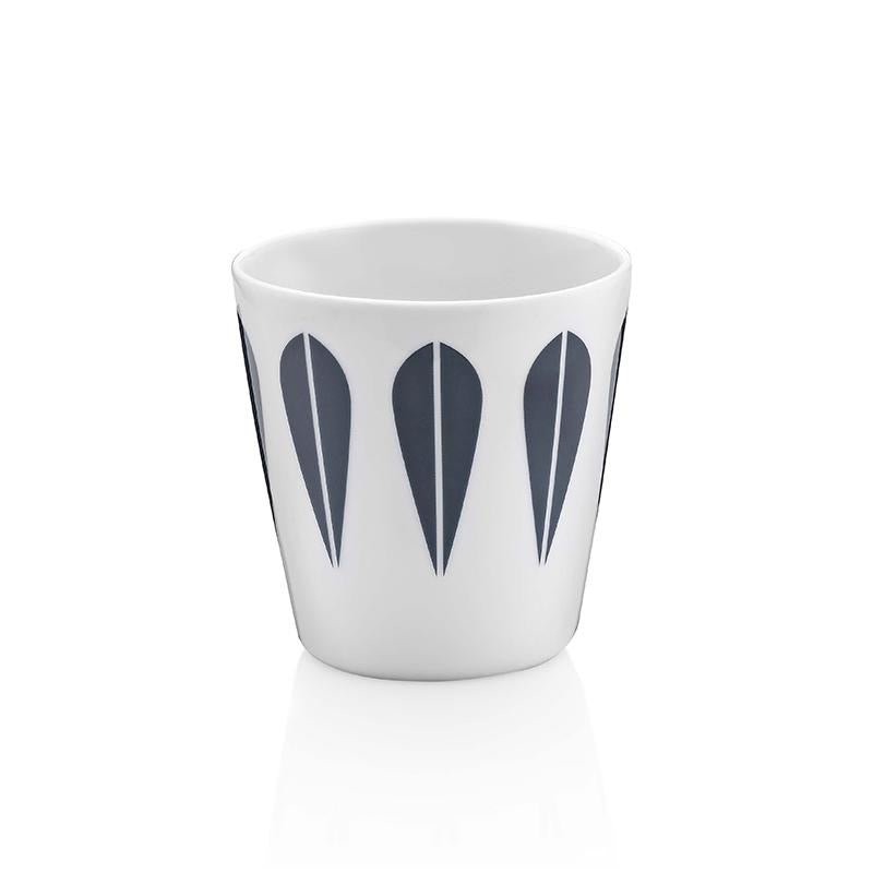 Lotus Cup | Vit, mörkblå