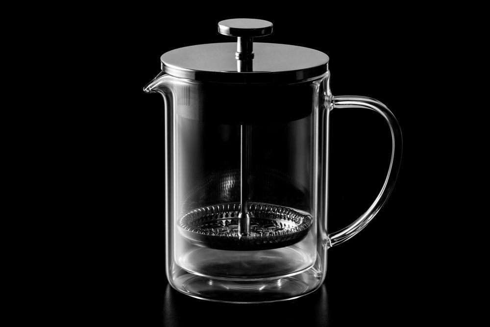 Maku Kaffepress glas/stål 600 ml