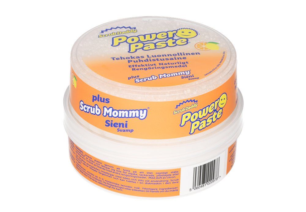 Scrub daddy PowerPaste rengörings&ScrubMom 250 g display