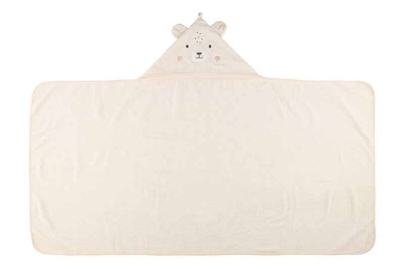 4 living collection Handduk med huva Teddybjörn