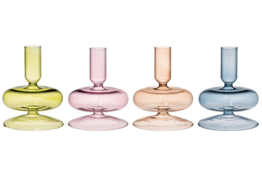 4 living collection Ljusstake glas
