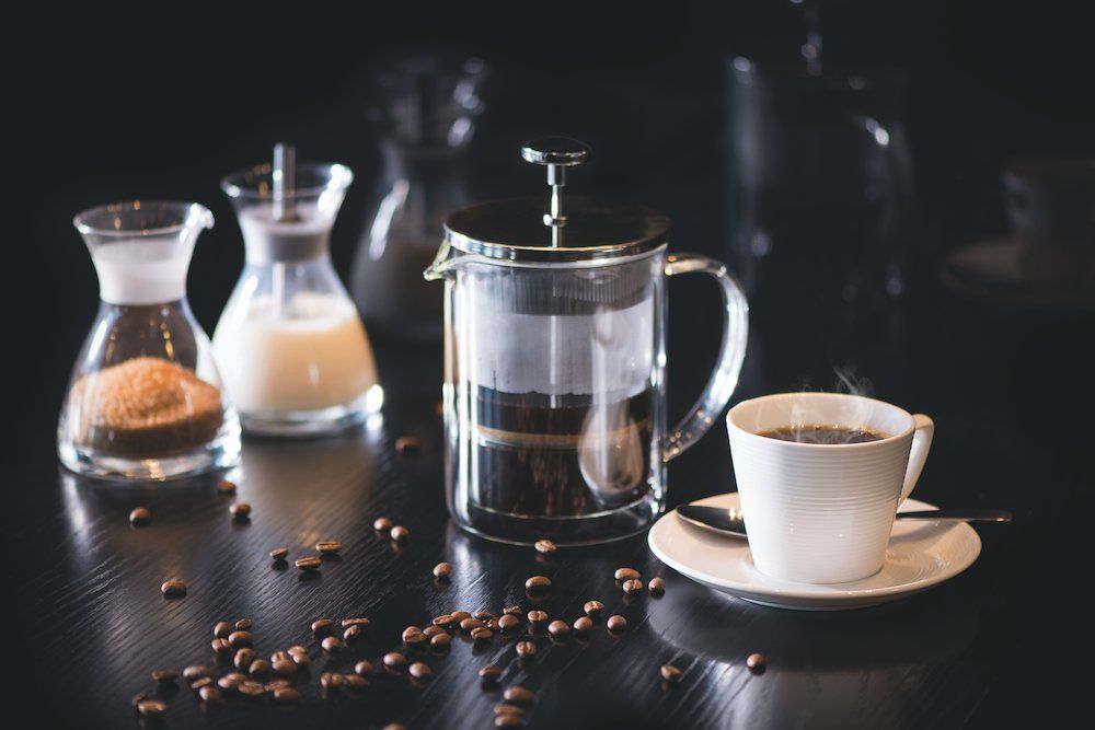 Maku Kaffepress glas/stål 600 ml