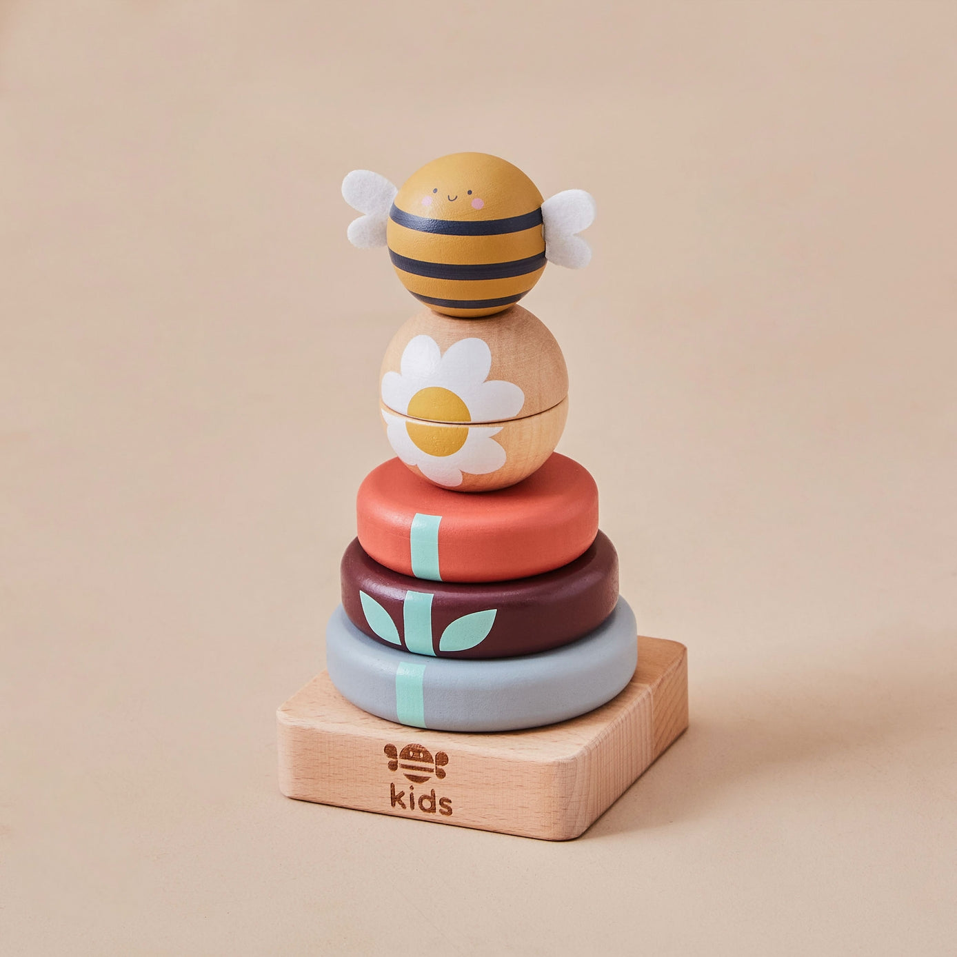 Just Bee Kids Träbistaplingsleksak