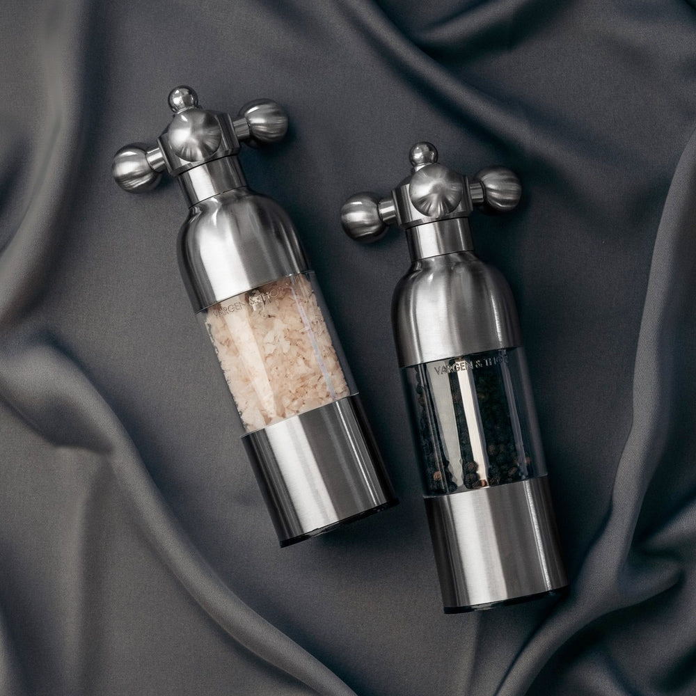 Vargen & thor AXIA, Salt- och pepparkvarn (Borstat Stål)