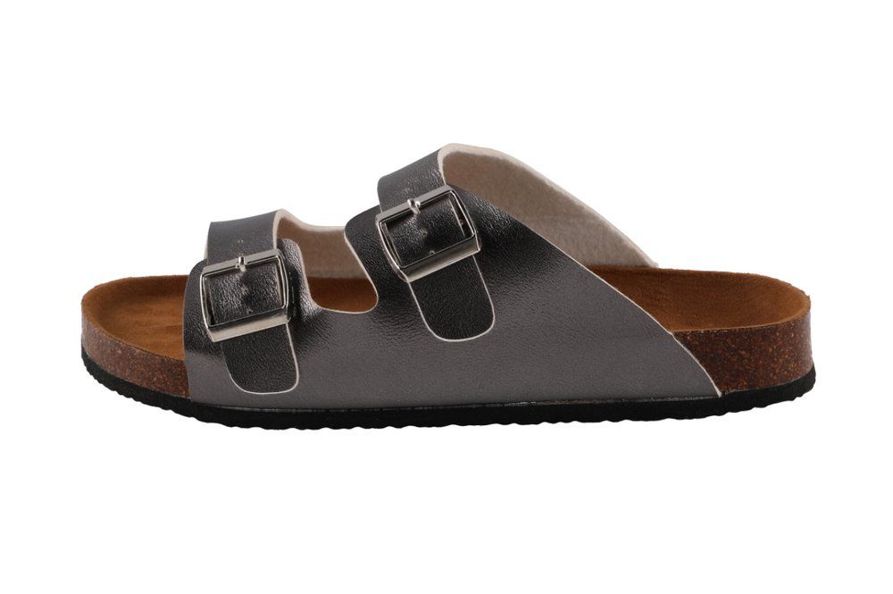 Acces Sandaler, metallic, dam grå